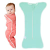 Insular Baby Cotton Quilt Newborn Swaddle Sleeping Bag Blanket, Size: 60cm For 0-3 Months(Green)