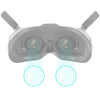 For DJI Goggles 2 2pcs PULUZ Goggles Lens Film(Transparent)