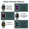 KR06 1.8 Inch Heart Rate Blood Pressure Monitoring Smart Calling Watch(Green)