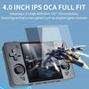 POWKIDDY RGB30  4 Inch IPS Screen Handheld Game Console Built In WIFIBluetooth 16GB+128GB(White)
