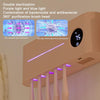 M01 Ultraviolet Sterilization Electric Toothbrush Sterilization Rack Drying Toothbrush Sterilizer, Style:Squeeze Toothpaste Box Set(Pink)