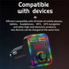 P3 Car Bluetooth Hands-Free AUX Audio Car MP3 Player FM Transmitter PD Fast Charger