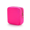 MS-350 Candy Color Nylon Waterproof Cosmetic Storage Bag(Rose Red)