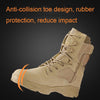 JL-1736 Wear-resistant Anti-collision High-top Training Boots Outdoor Sports Non-slip Hiking Shoes, Size: 39(Black)