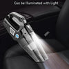 Car Vacuum Cleaner Air Pump Four-In-One Car Air Pump Digital Display 120W, Specification:Wired, Style:Mechanical Watch