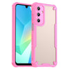 For Samsung Galaxy A56 5G Armor Glaze PC Hybrid TPU Phone Case(Pink)