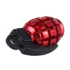 4 PCS Universal Grenade Shaped Car Tire Valve Caps(Red)
