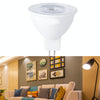 LED Light Cup 2835 Patch Energy-Saving Bulb Plastic Clad Aluminum Light Cup, Power: 7W 12 Beads(MR16 Transparent Cover (Warm Light))