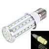 15W Aluminum Corn Light Bulb, E27 1280LM 60 LED SMD 5730, AC 85-265V(Warm White)