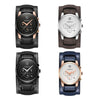 Ochstin 7232 Multifunctional Business Leather Wrist Wrist Waterproof Quartz Watch(Rose Gold+Blue)