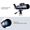 WR852-3 16x/66x70 High Definition High Times Astronomical Telescope with Tripod & Phone Fixing Clip & Moon Filter(Dark Blue)
