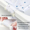 Newborn Bath Net Suspension Mat Non-Slip Baby Bath Mat Length Adjustable Bathtub Stand(5 Buckle Star)