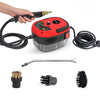 2500W High Temperature And High Pressure Steam Cleaning Machine for Kitchen Bathroom Furniture, Color: Red  220V  EU Plug