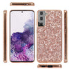 For Samsung Galaxy S25+ 5G Glitter Powder Shockproof TPU Phone Case(Black)