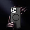 For iPhone 15 Starshield Frameless MagSafe PC Phone Case(Purple)