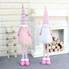 Christmas Faceless Dolls Holiday Decorations Children Gift, Style:32011(White)
