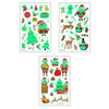 10pcs Christmas Glow Waterproof Cartoon Tattoo Sticker(WS-K121)