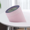 Simple Home Creative Multi-function Charging Stepless Dimming Alarm Clock Night Light(Pink)