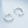 S925 Sterling Silver With Platinum-Plated Colorful Zircon Earrings(BSE1033)