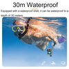 4K/30FPS 5G/2.4G HD Night Video Outdoor Waterproof Riding Record Thumb Camera, Spec: Battery Black