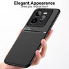 For Realme GT7 Pro Classic Tilt Strip Grain Magnetic PC Hybrid TPU Phone Case(Red)