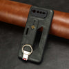 For Asus ROG Phone 6 / ROG6 Wristband Leather Back Phone Case(Green)