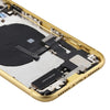 iPhone 11 Yellow Back Cover Assembly with Side Keys & Wireless Charging
