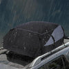 600D Oxford Cloth Car Luggage Bag Outdoor SUV Foldable Roof Bag, Size: S: 105  90  45cm(Black+Gray)
