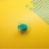 PVC Parent-child Double Swimming Circle Yacht without Tent, Size: 100 x 70cm(Yellow)