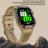 HT29 2.01 inch IPS Screen Triple Proof Smart Watch with Banknote Detector Light(Yellow)