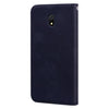 For Xiaomi Redmi 8A Frosted Business Magnetic Horizontal Flip PU Leather Case with Holder & Card Slot & Lanyard(Black)