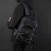 WEPOWER Outdoor Large Capacity Double Shoulder Bag Student Waterproof Multifunctional Backpack(Black)