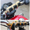 Motorcycle Waterproof Aluminum Shell Bluetooth Handle Stereo Speaker, Support BT/MP3/FM/TF(Silver)
