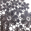 Gold Brown Lace Collar Three-dimensional Hollow Embroidered Fake Collar DIY Clothing Accessories, Size: About 45 x 26cm