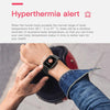 T1 Body Temperature Measurement Smart Sports Watch, 1.3 inch Screen, IP67 Waterproof, Support Automatic Temperature and Heart Rate Monitoring / Sleep Monitoring / Sedentary Reminder(Black)