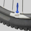 ENLEE E-Q234 1pair Bicycle Universal Valve Stickers Bike Touring Wheel Decorative Stripes, Model: G Model