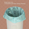 Cat Litter Scoop with Bin, Self-Cleaning, Grey/White