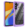 For Samsung Galaxy A56 5G TPU + PC Lens Protection Phone Case(Purple)
