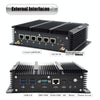 HYSTOU P09-6L Windows / Linux System Mini PC, Intel Celeron 3865U 2 Core 2 Threads up to 1.80GHz, Support mSATA, 4GB RAM DDR3 + 64GB SSD