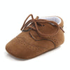 D0772 Cotton Uppers Semi-Rubber Soles Non-Slip Baby Walking Shoes, Size: 11cm(Dark Brown)