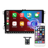 A2743 For Volkswagen 1+16G 9-inch Central Control Large Screen With Carplay Car Android10.0 Navigator Player, Style: Standard+4Lights Camera