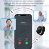 RF-V52-A 1.85 inch Screen GPS Smart Tracker WatchBand Support SOS Call / Health Monitoring For Asia / Europe / Africa / Australia(Black)
