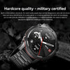AK56 IP67 BT5.1 1.43inch Smart Watch Support Voice Call / Health Monitoring, Style:Silicone Strap(Black)