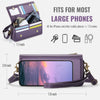CaseMe ME30 Max Multifunctional Large-Capacity Shoulder Crossbody Phone Bag(Purple)