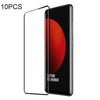 10 PCS For Xiaomi 12S Ultra DUX DUCIS 0.33mm 9H Medium Alumina Tempered Glass Film(Black)