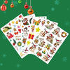 1 Set Christmas Cartoon Illustration Kids Toy Stickers, Size: 148x210mm(P-5)
