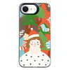 For iPhone 7 / 8 / SE 2020 2022 Christmas Series PC Full Coverage Pattern Phone Case(CK062 Black)