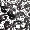 Black Embroidered Lace Collar Flower Three-dimensional Hollow Fake Collar DIY Clothing Accessories