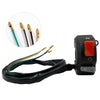 2 PCS Motorcycle Modified Faucet Extinguished Start Switch