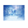 2.1m x 1.5m Frozen Party Setting Snow Photo Cloth Background